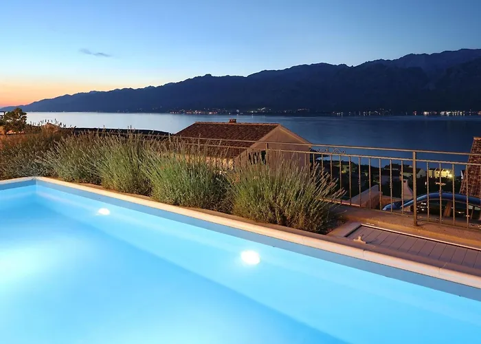 Holiday home Mediterrane Villa- Pool- Panoramablick Aufs By Interhome Vinjerac